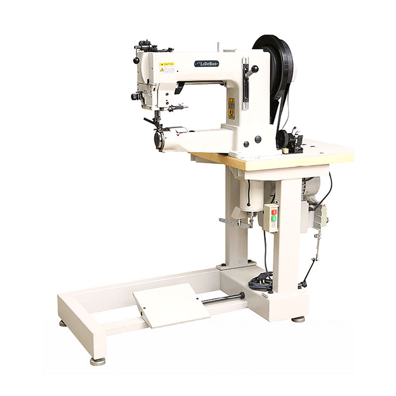 Cylinderarm Heavy Duty symaskine sammenfødning